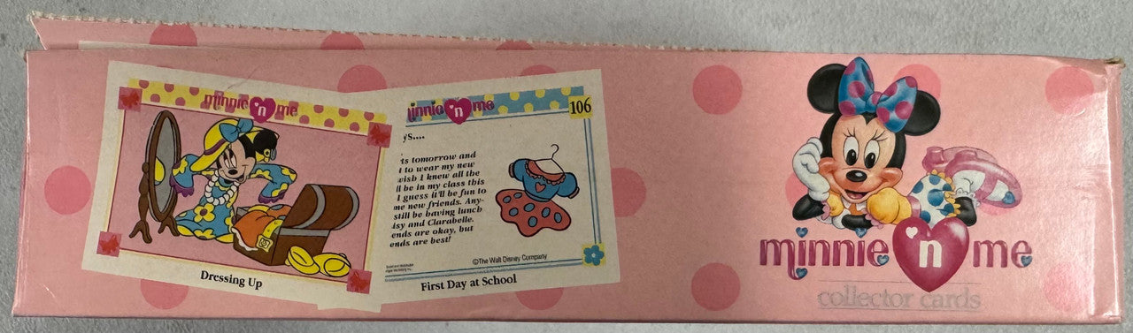 1991 Impel Disney Minnie 'n Me Trading Cards Box 36 Sealed Packs
