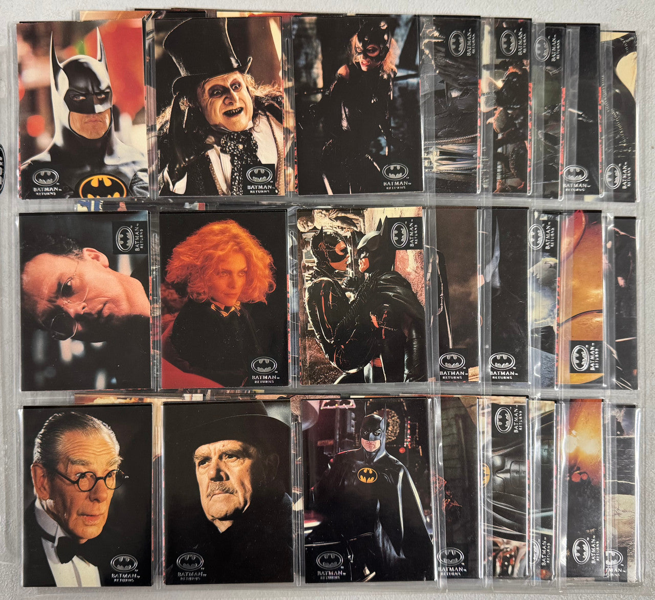 1992 Topps Batman Returns Complete Collector Card Sets