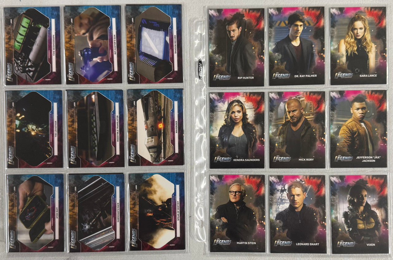 2018 Cryptozoic DC's Legends of Tomorrow Complete Card Set W/ Inserts
