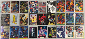 Marvel Comics Collector Card Promo Lot, Wolverine, Spider-Man, Daredevil