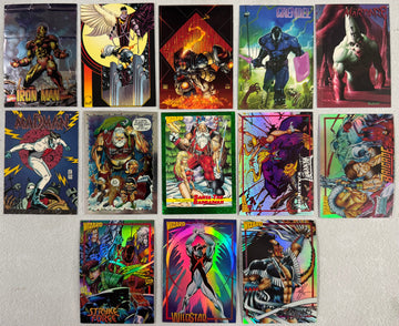 Wizard Magazine Collector Card Promo Lot, Iron Man, Maxx