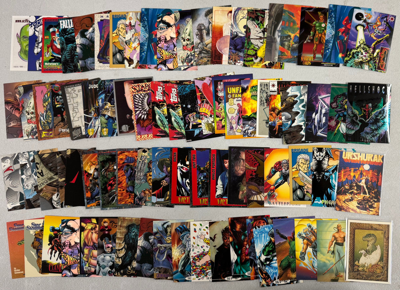 Wizard Magazine and Comic Book Artist Collector Card Promo Lot