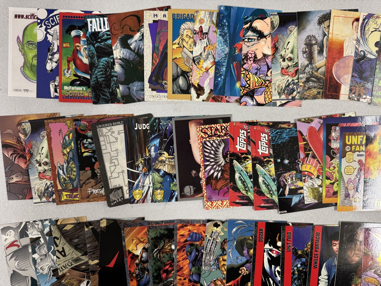 Wizard Magazine and Comic Book Artist Collector Card Promo Lot