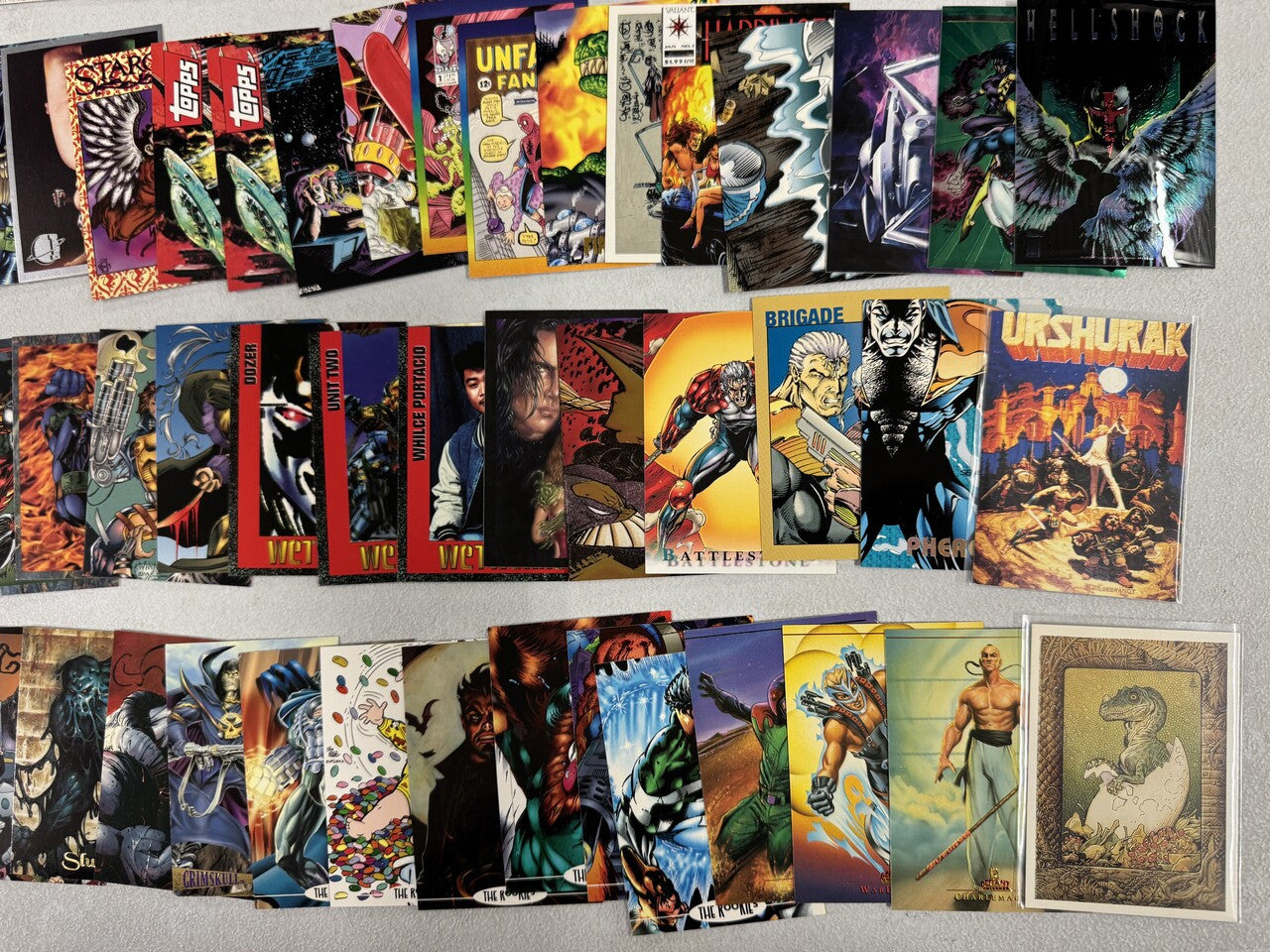 Wizard Magazine and Comic Book Artist Collector Card Promo Lot