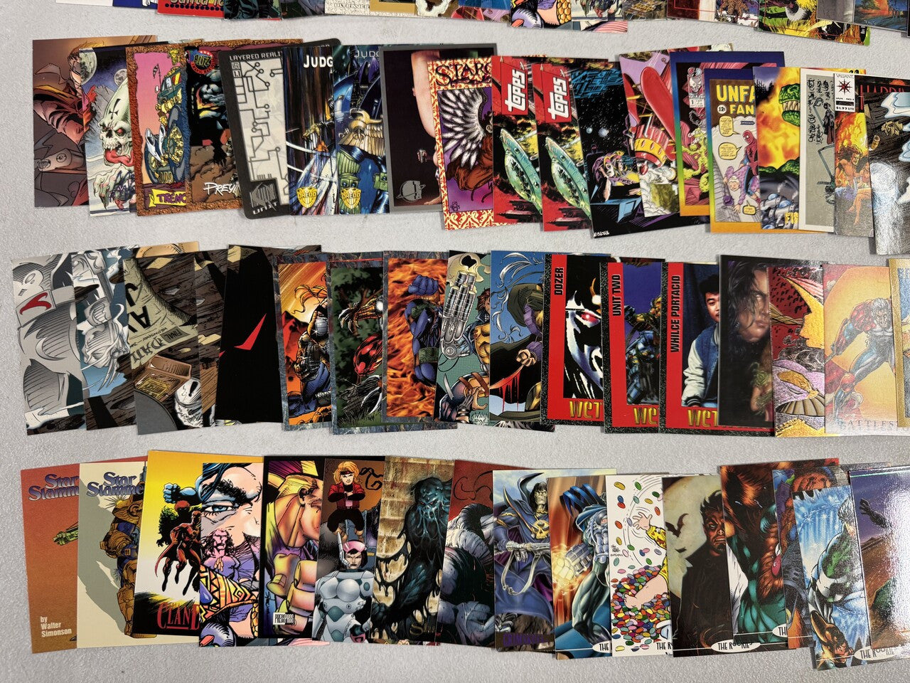 Wizard Magazine and Comic Book Artist Collector Card Promo Lot