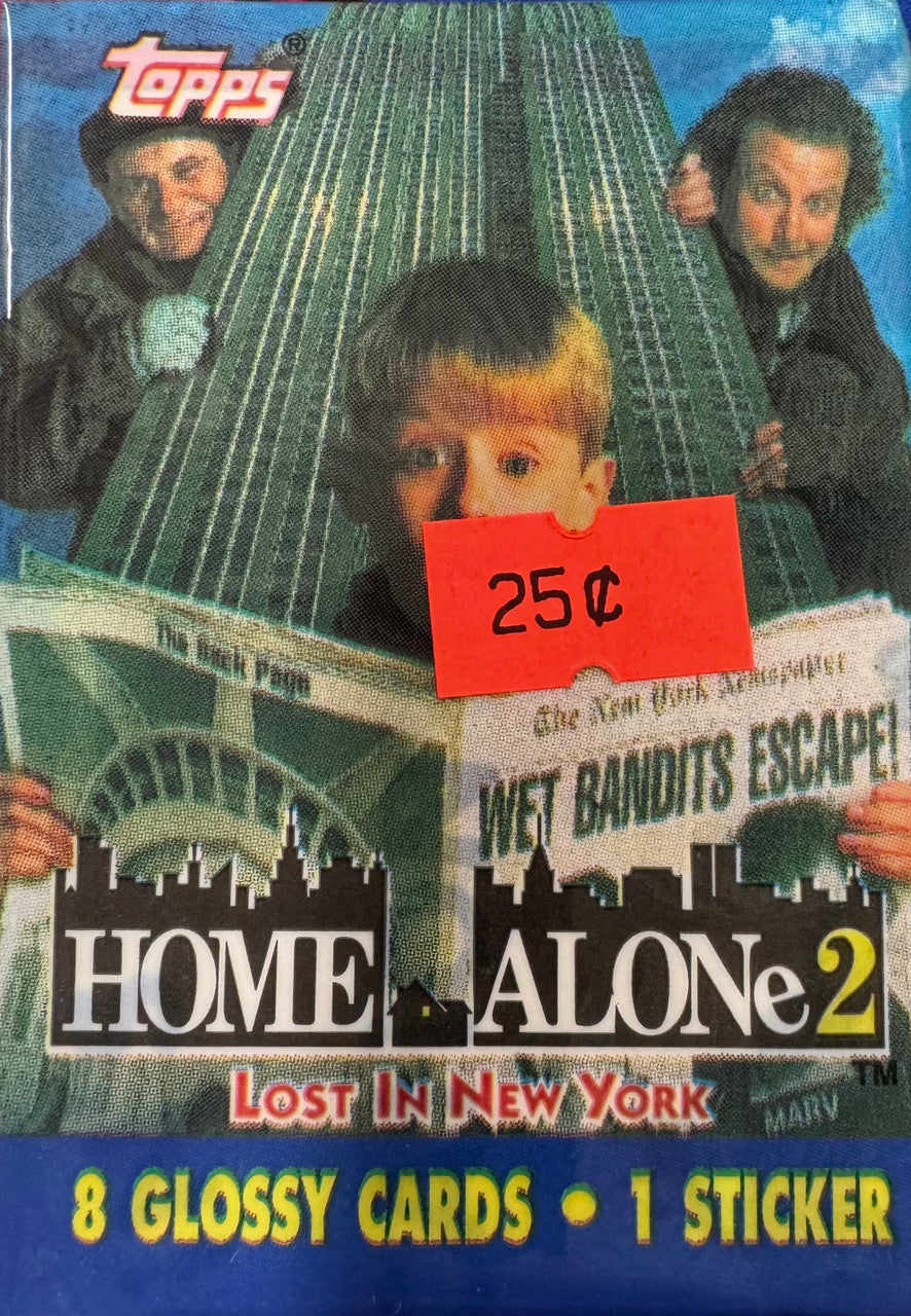 1992 Topps Home Alone 2 Lost in New York Wax Pack