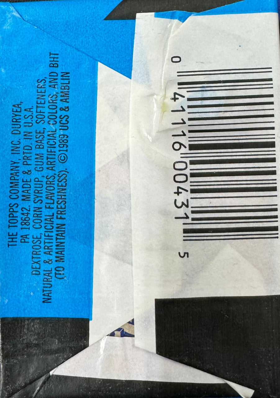 1989 Topps Back to the Future Part II Wax Pack