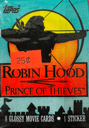 1991 Topps Robin Hood Prince of Thieves Wax Pack