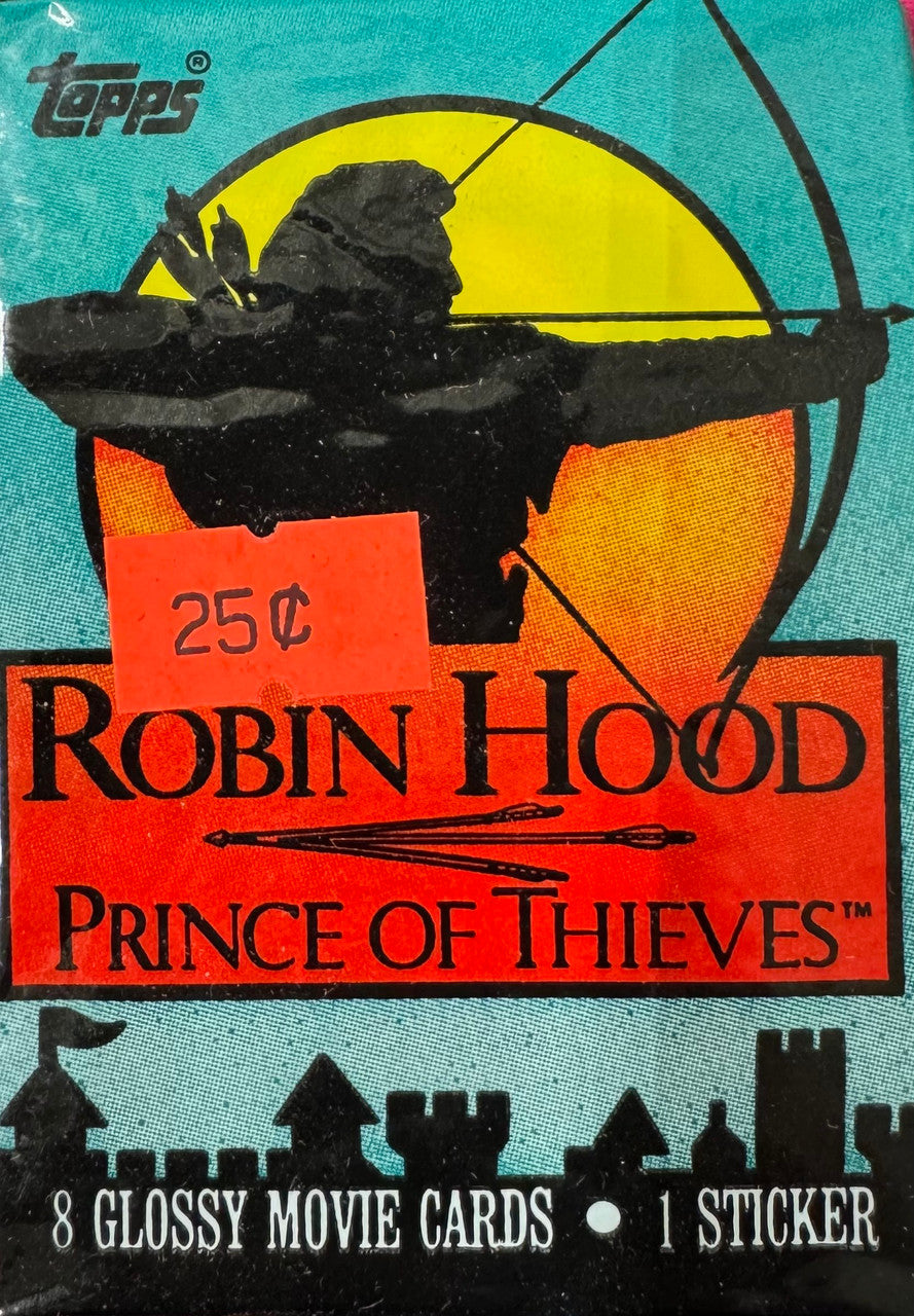 1991 Topps Robin Hood Prince of Thieves Wax Pack