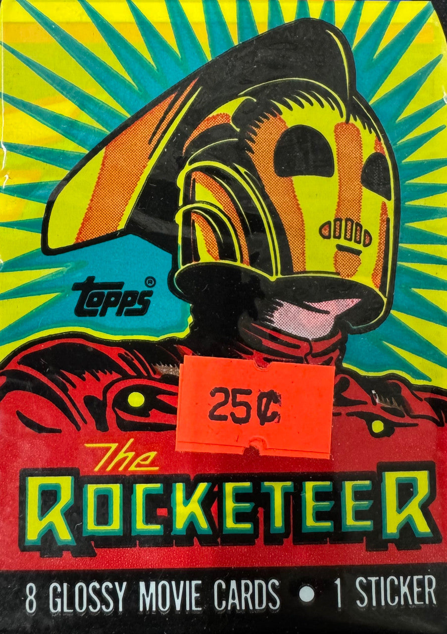 1991 Topps The Rocketeer Wax Pack