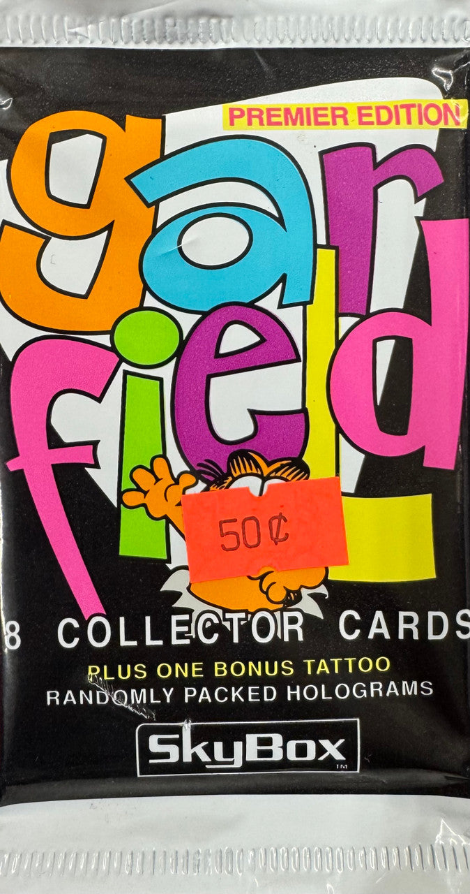 1992 SkyBox Garfield Premier Edition Wax Pack