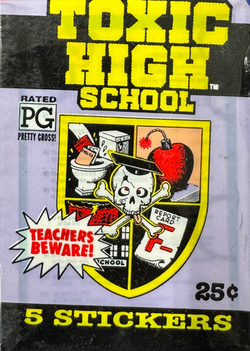 1991 Topps Toxic High School Wax Pack