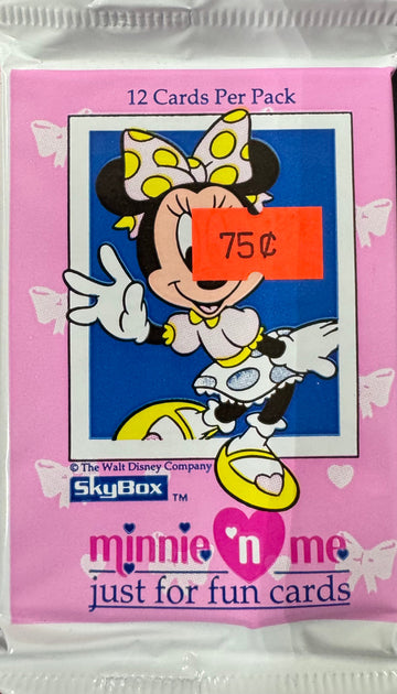 1992 SkyBox Disney Minnie 'n Me Wax Pack