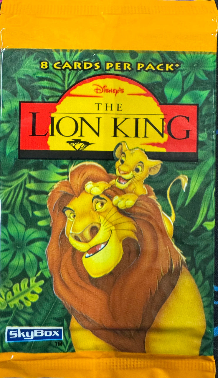 1994 SkyBox Disney's The Lion King Wax Pack