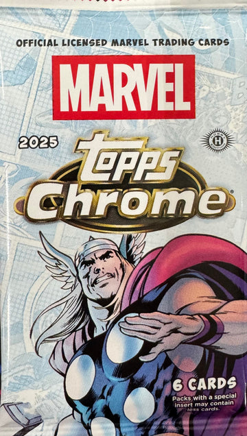 2025 Topps Marvel Comics Chrome Hobby Pack