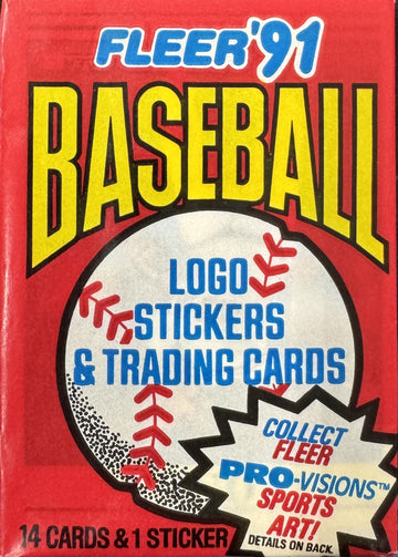 1991 Fleer Baseball Wax Pack
