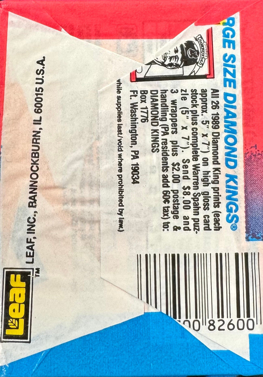 1989 Donruss Baseball Wax Pack
