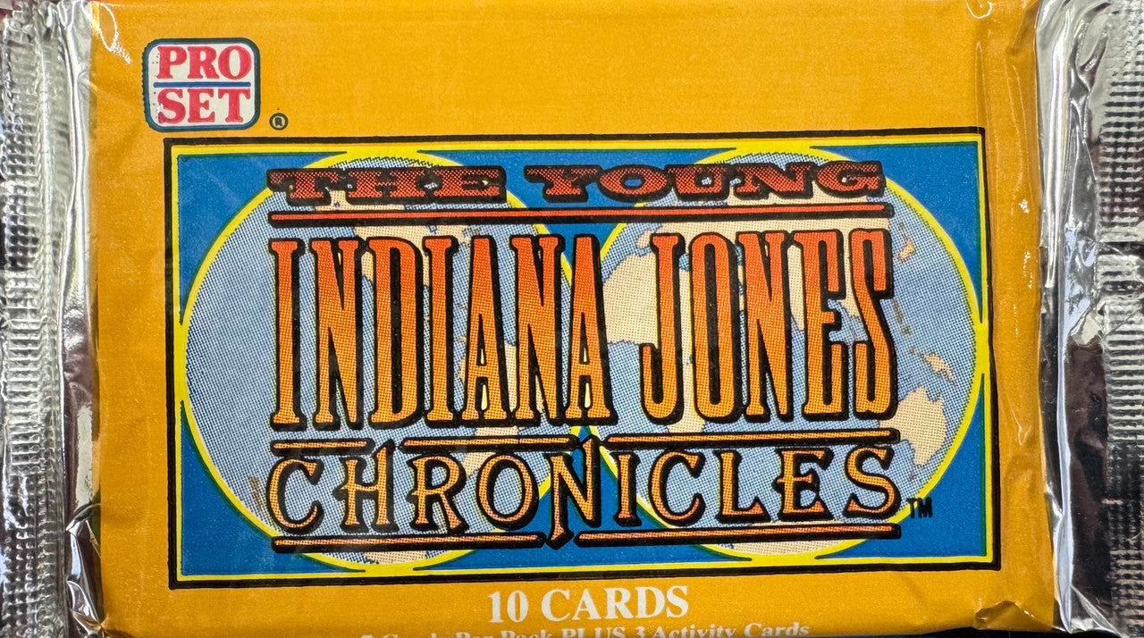 1992 Pro Set The Young Indiana Jones Chronicles Wax Pack