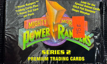 1994 Collect-A-Card Mighty Morphin Power Rangers Series 2 Wax Pack