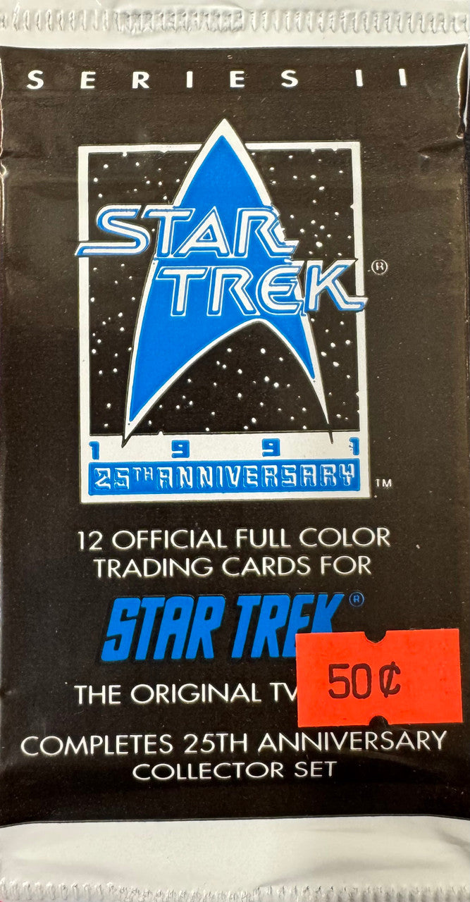 1991 Impel Star Trek The Original Series 25th Anniversary Series 2 Wax Pack