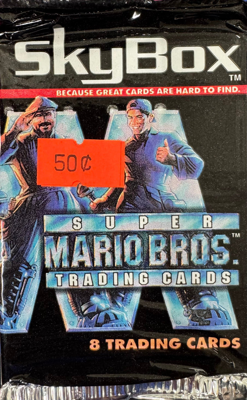 1993 SkyBox Super Mario Brothers Wax Pack