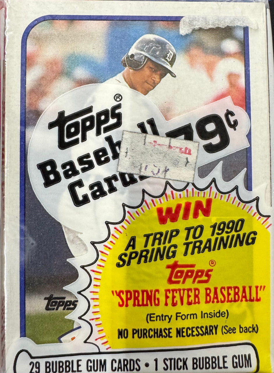 1989 Topps Baseball Cello Pack