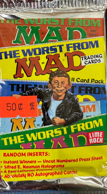 1992 Lime Rock The Worst From MAD Wax Pack