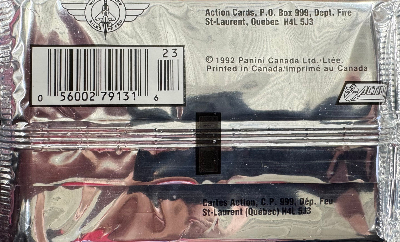 1992 Panini Wings of Fire 1st Collector's Edition Pack