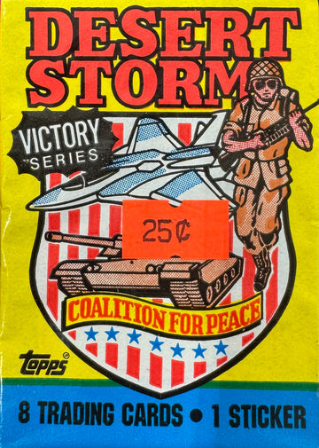 1991 Topps Desert Storm Victory Series Wax Pack