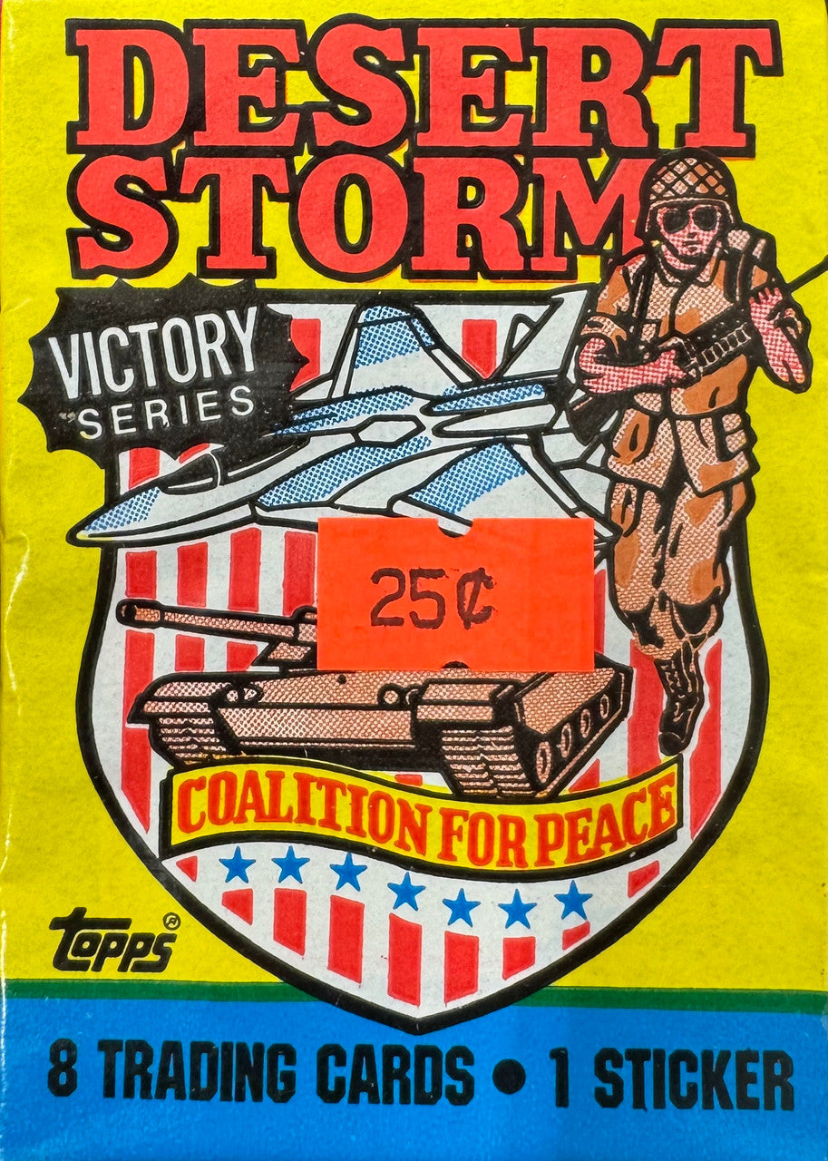 1991 Topps Desert Storm Victory Series Wax Pack