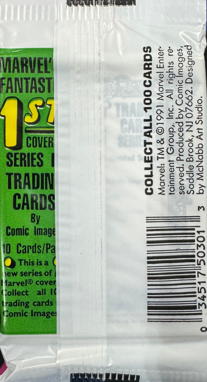1991 Comic Images Marvel's Fantastic 1st Covers Series II Wax Pack