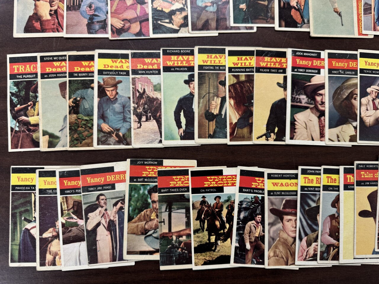 1958 Topps TV Westerns Partial Card Set (42/71) Good