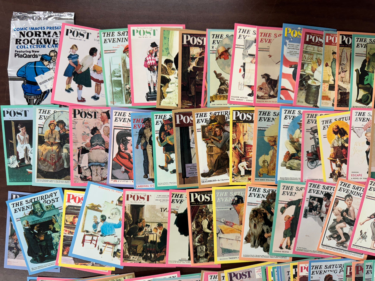 1995 Comic Images Norman Rockwell Series 2 Complete Card Set