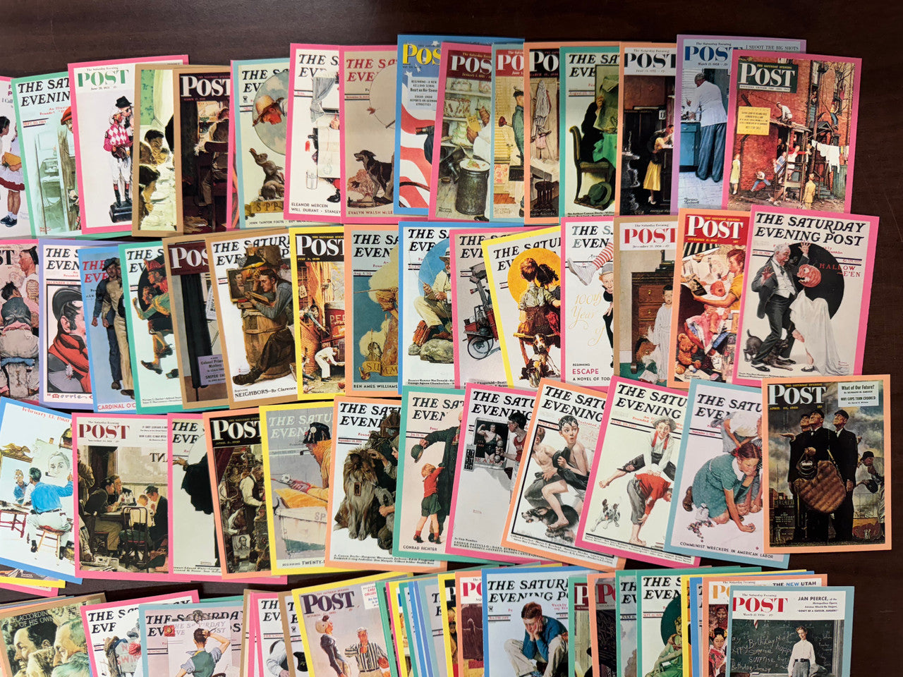 1995 Comic Images Norman Rockwell Series 2 Complete Card Set