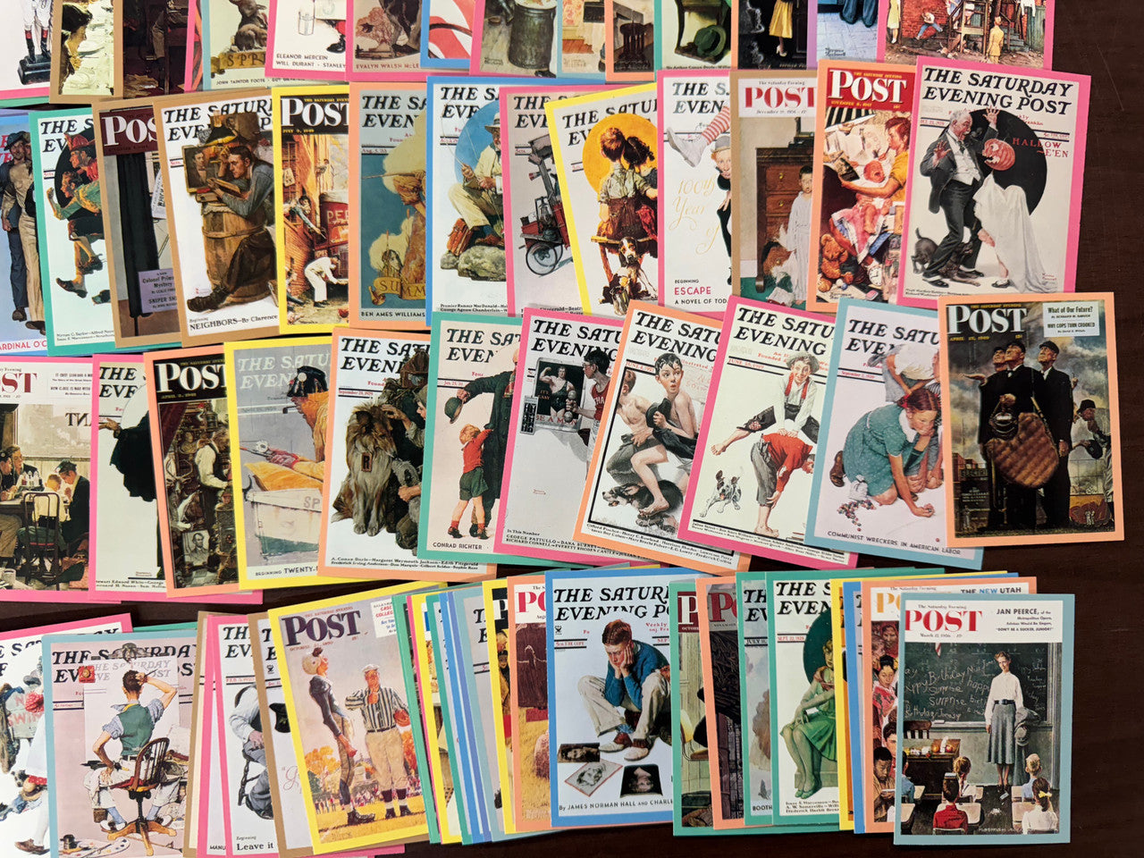 1995 Comic Images Norman Rockwell Series 2 Complete Card Set