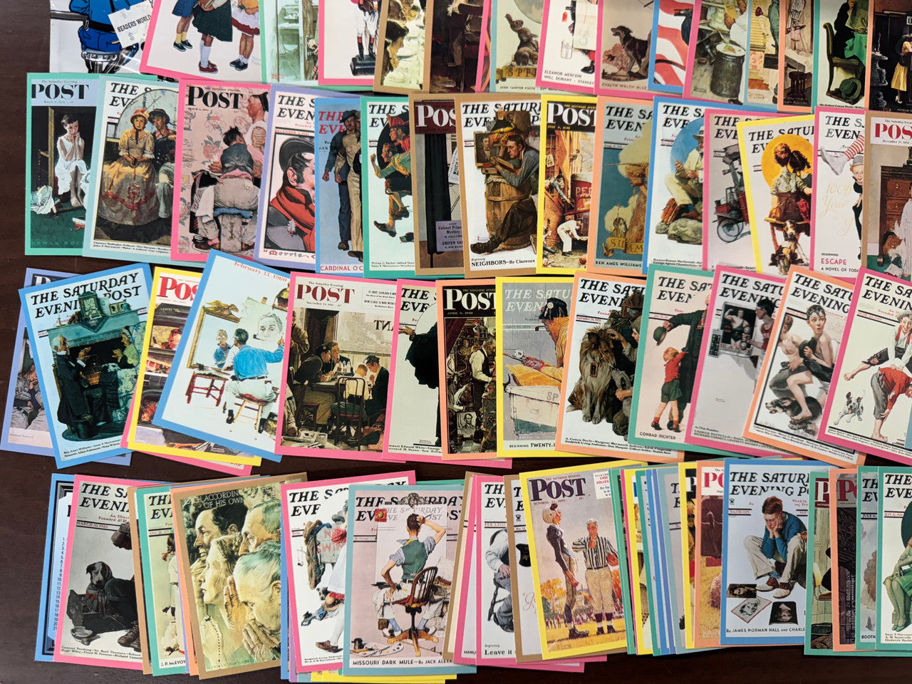 1995 Comic Images Norman Rockwell Series 2 Complete Card Set