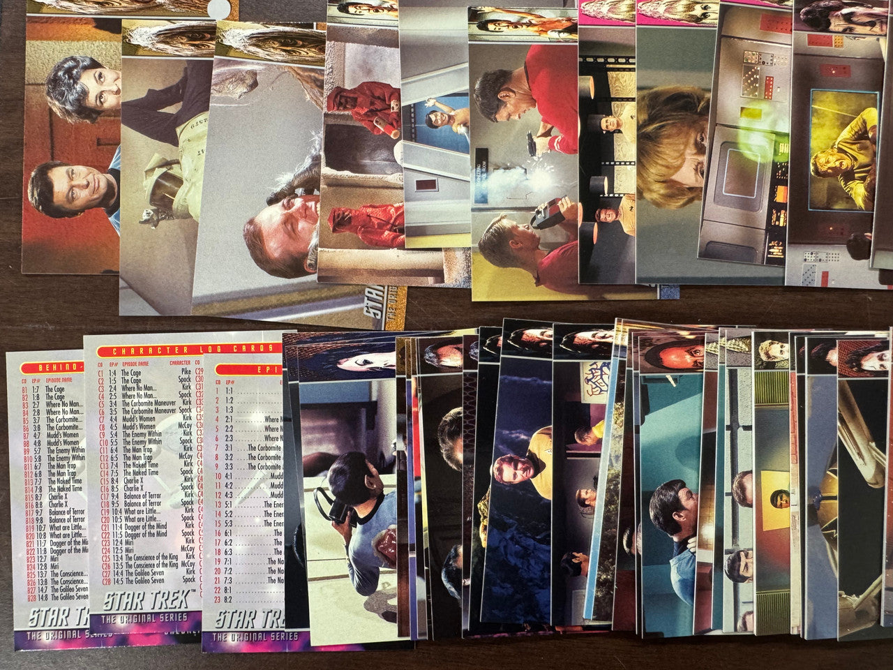1997 SkyBox Star Trek The Original Series Season 1 Complete Card Set W/ Promo