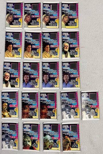 Taco Bell Star Wars Trilogy Feel the Force Game Piece Lot