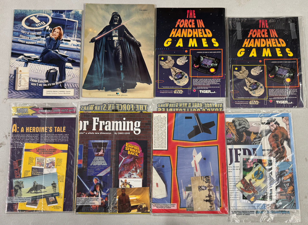 Star Wars Galaxy Magazine and Poster Lot