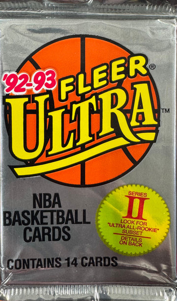 1992/93 Fleer Ultra Basketball Series 2 Pack