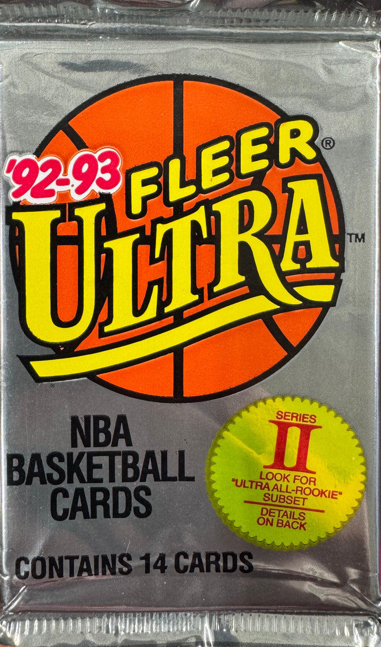 1992/93 Fleer Ultra Basketball Series 2 Pack