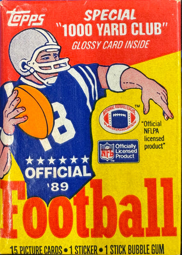 1989 Topps Football Wax Pack