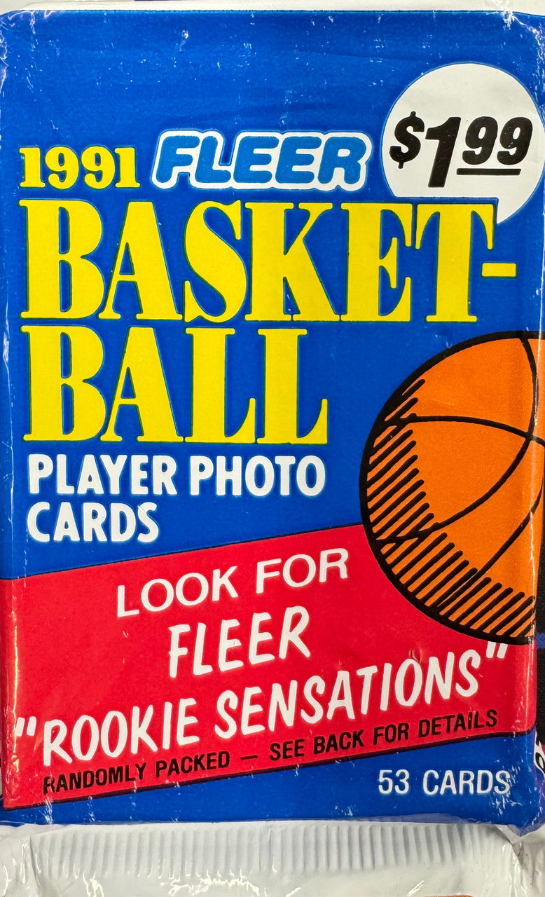 1991/92 Fleer Basketball Jumbo Pack