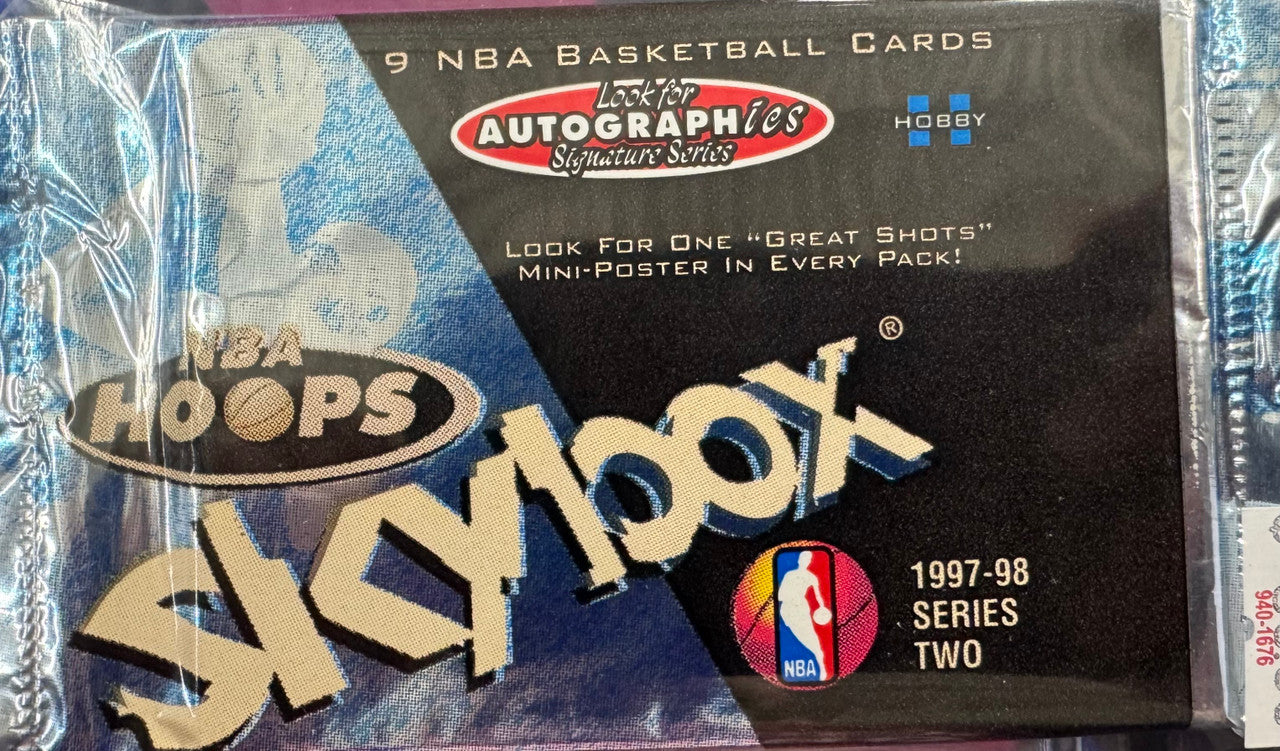 1997/98 SkyBox NBA Hoops Series 2 Hobby Pack