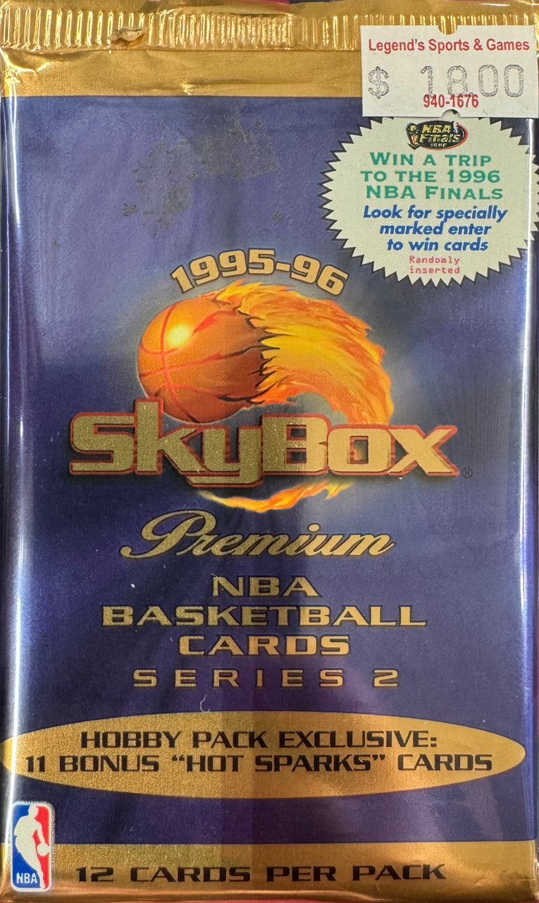 1995/96 SkyBox Basketball Premium Series 2 Hobby Pack