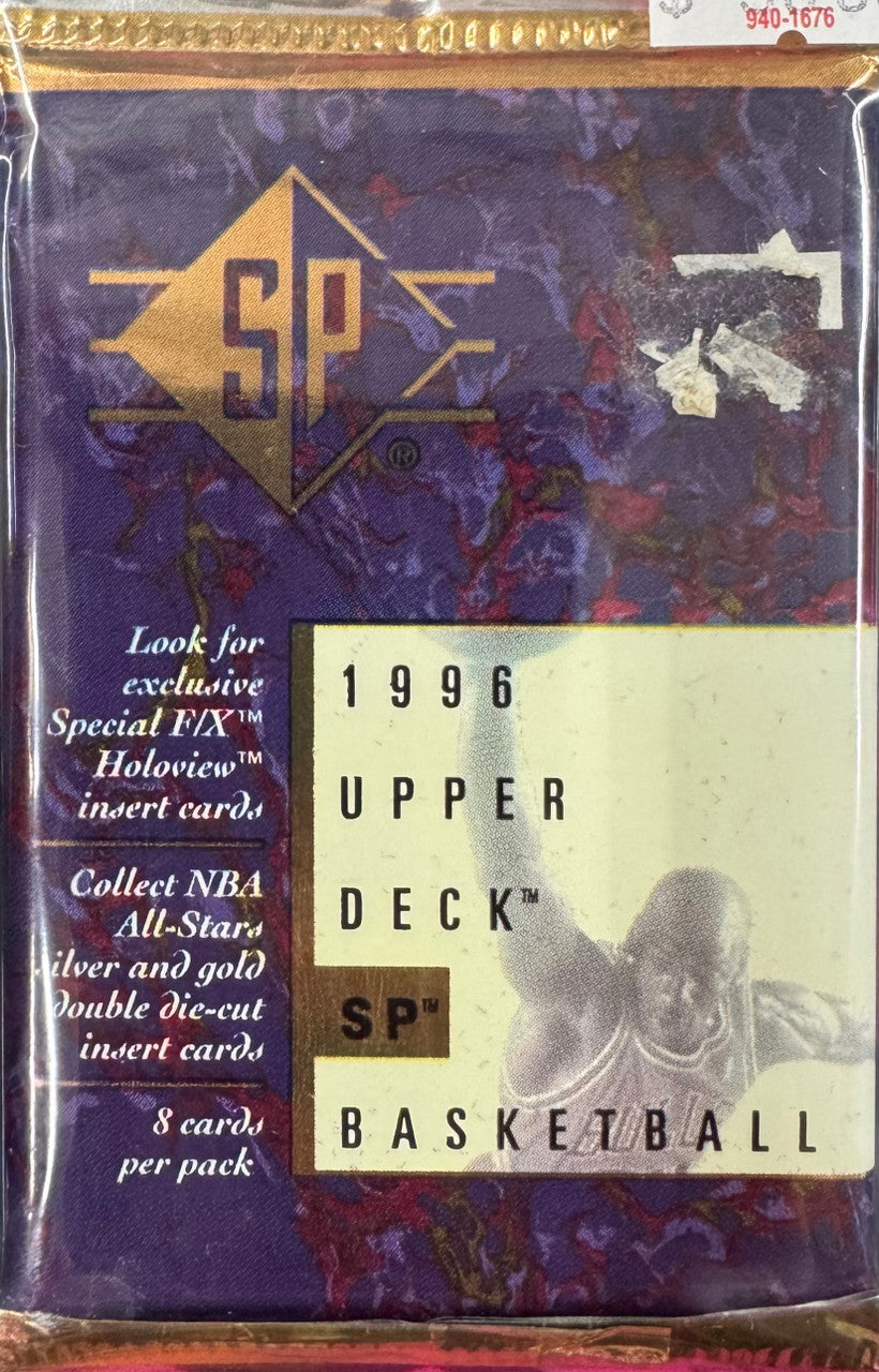 1996 Upper Deck SP Basketball Pack