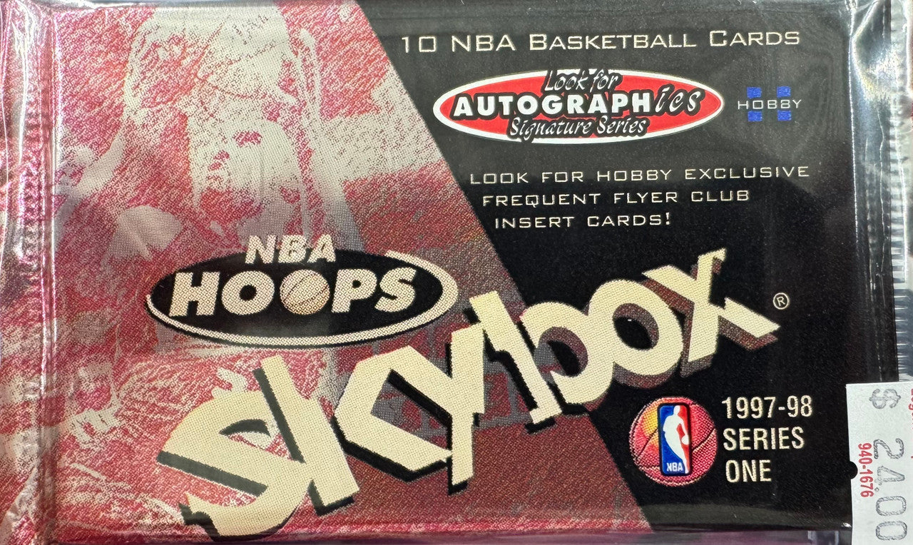 1997/98 SkyBox NBA Hoops Series 1 Hobby Pack