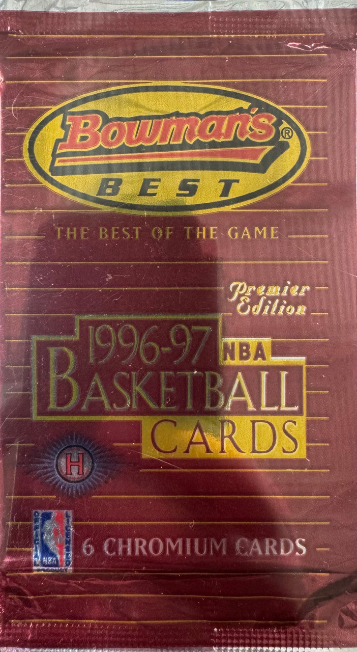 1996/97 Bowman's Best Basketball Premier Edition Hobby Pack
