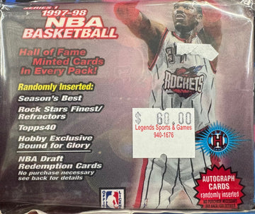 1997/98 Topps Basketball Series 1 Fat Pack