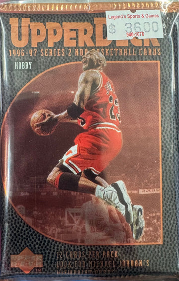 1996/97 Upper Deck Basketball Series 2 Pack